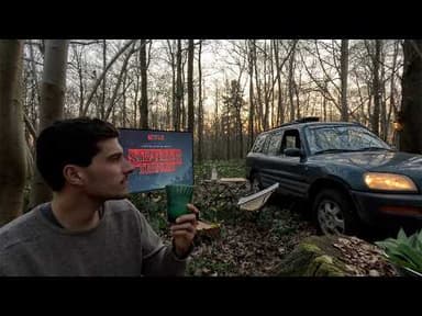 Bivouac de RICHE dans une voiture de PAUVRE.