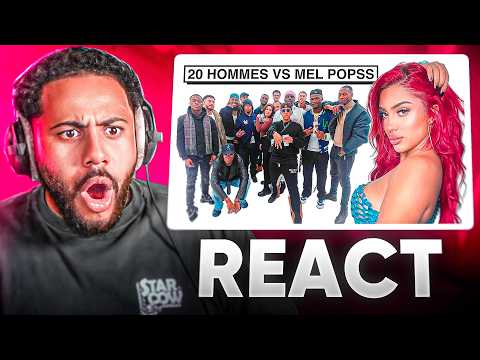 JE REACT A 20 HOMMES VS MEL POPSS (pourquoi y'a un neuille ? mdrrrr)