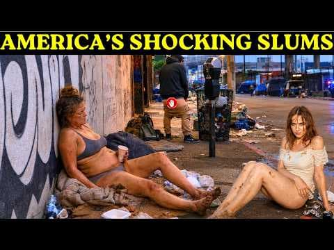 Homeless Crisis in the Richest Country on Earth: 6 Places Will Shock you Documentary