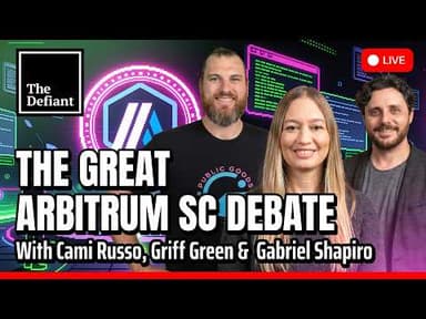 Should Arbitrum Have Frozen North Korea's Funds? Griff Green vs. Gabe Shapiro