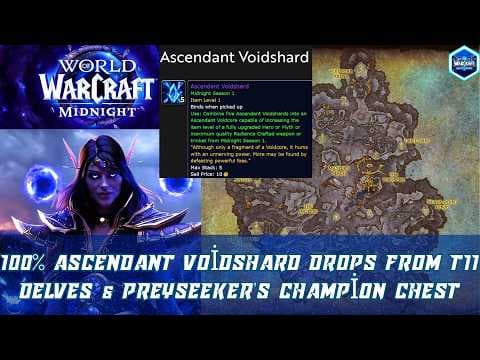 100% Ascendant Voidshard Drops From T11 Delves & Preyseeker's Champion Chest | Ascendant Voidcore