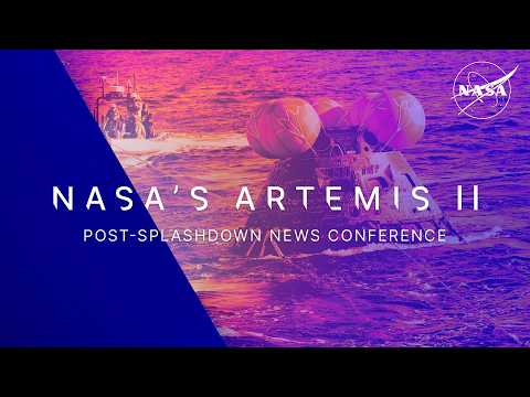 NASA's Artemis II Post-Splashdown News Conference (April 10, 2026)