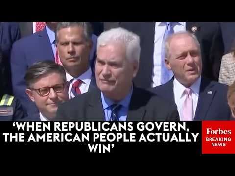 'Failure Was Never An Option': Tom Emmer Touts GOP-Backed Tax Cuts, Economic Growth