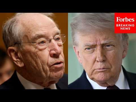 Chuck Grassley Praises Trump's 'Sustained Leadership' Amid War With Iran