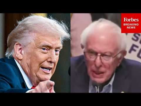 'Unprecedented And Dangerous': Bernie Sanders Blasts Trump Admin Policies, Say They Hurt Workers