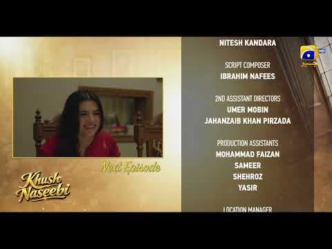 Khush Naseebi Episode 53 Teaser - Geo Entertainment
