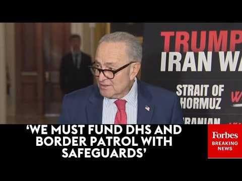 'We're Not Standing For That': Chuck Schumer Defends Dems After ICE, CBP Funded With Reconciliation