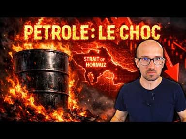 L'IRAN BLOQUE LE PÉTROLE : Le scénario catastrophe ? (Stagflation)
