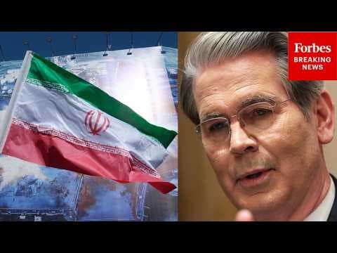 Bessent Asked: 'How Much Room Do You See For Additional Sanctions Being Placed On Iran?