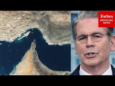 Bessent Asked: What Do You Tell Shipping Companies To 'Encourage' Them To Use Hormuz Strait?