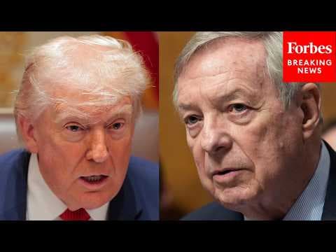 Durbin Tears Into Trump Over Proposal For $1 Billion In Taxpayer Funding For 'Great Gatsby Ballroom'