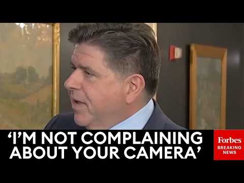 'I'm Happy To Say It For You': Pritzker And Reporter Clash Over Sheridan Gorman Killing