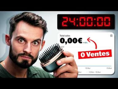 J'ai Essayé de Vendre un Produit au Hasard pendant 24 heures (+100€)