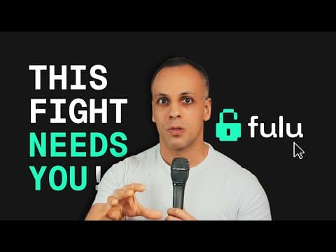 This fight needs YOU; not your money!