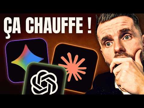 Actus IA : Google dégaine... ChatGPT et Claude ripostent !