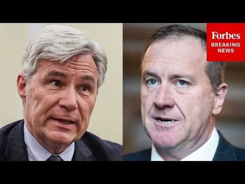 'You've Had Your Time': Eric Schmitt Shuts Down Sheldon Whitehouse After Comments About 'Dark Money'
