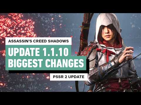 Assassin’s Creed Shadows: Biggest Changes in Update 1.1.10 | PS5 Pro PSSR 2 Upgrade
