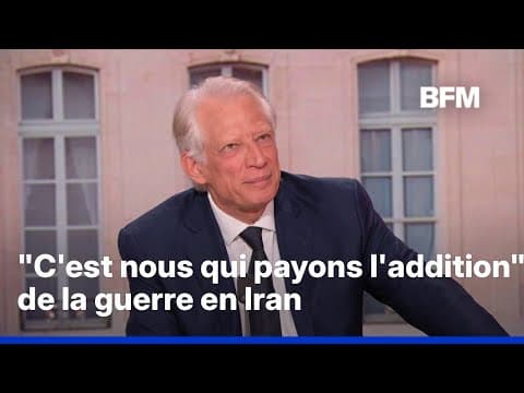 Iran, Donald Trump, racisme en France: entretien avec Dominique de Villepin, ancien Premier ministre