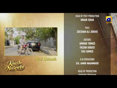 Khush Naseebi Episode 15 Teaser - Geo Entertainment