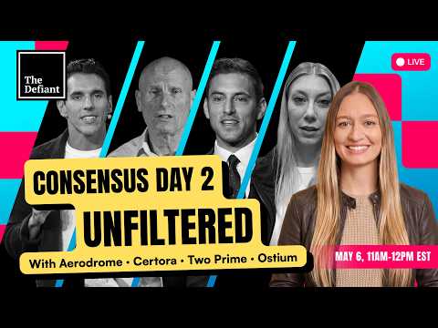 ๐ข Consensus Unfiltered: Day 2 Live