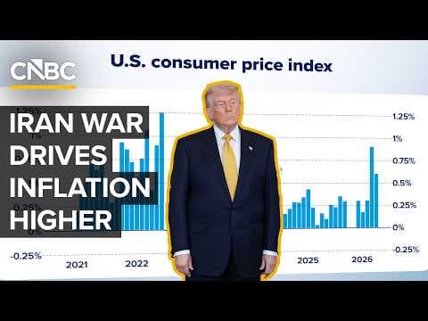 Iran War Sends Gas Prices Higher, Lifting U.S. Inflation To 3.8% Annually