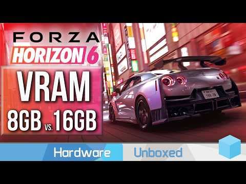 Forza Horizon 6: Another Disaster for 8GB GPUs?