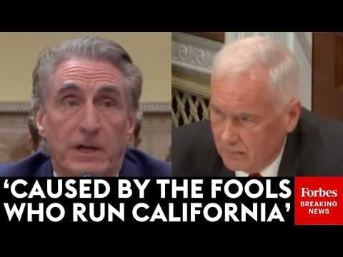 Tom McClintock Asks Doug Burgum To Save California From 'Ruinous Policies' On Energy