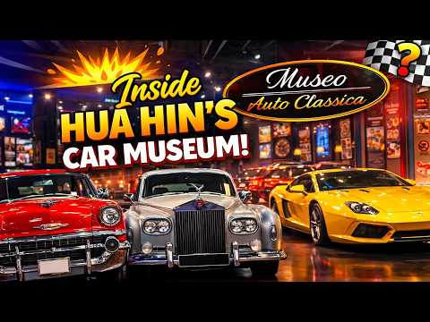 Hua Hin’s Luxury Classic Car Museum Blew Me Away, Inside Bluport Mall.