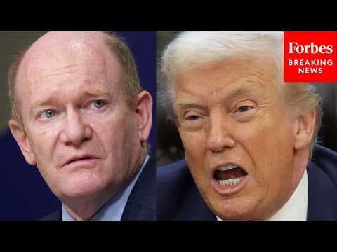 Chris Coons Rips Trump For Lack Of Response To Xi's Taiwan Comments