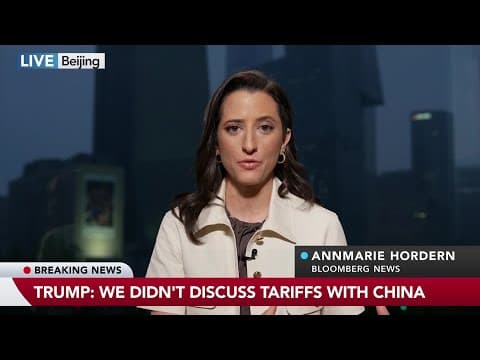 Trump Says He Made No Commitment to Xi Over Taiwan