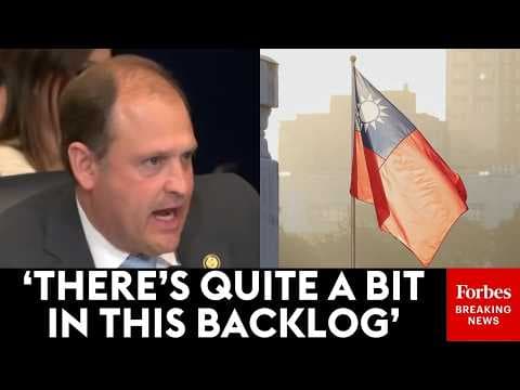 'This Is A Really Critical Theater': Andy Barr Demands More Support For Taiwanese Military Sales