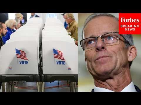 'I Couldn't Have Said It Better Myself': John Thune Quotes Dems Expressing Support For Voter ID
