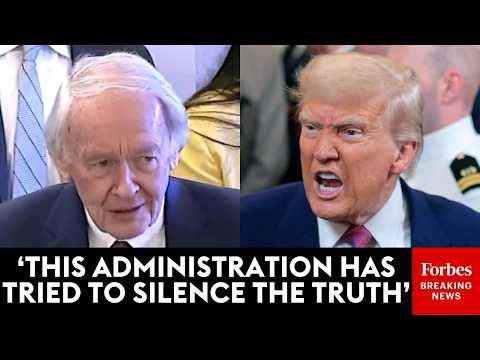 'This Administration Loves Darkness': Ed Markey Blasts Trump Admin For Lack Of Transparency