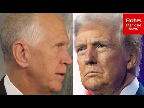 Tillis Asked About Trump Saying 'I Don’t Think About Americans’ Financial Situation' Amid Iran War