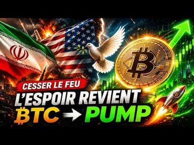 Bitcoin repart sur fond de cessez le feu !