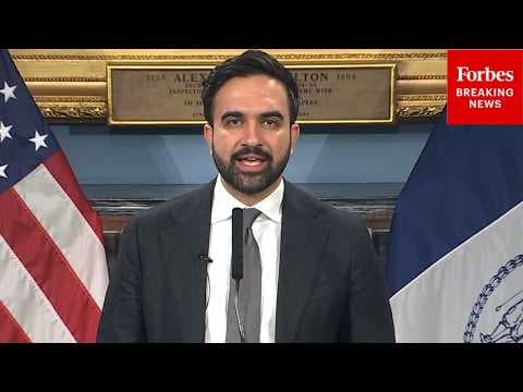 BREAKING NEWS: New York City Mayor Zohran Mamdani Holds Press Conference On FY2027 Budget