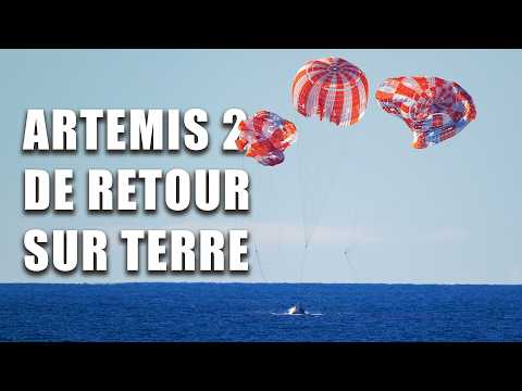 ARTEMIS 2, un retour sur TERRE incroyable et les images MAGNIFIQUES du SURVOL LUNAIRE !
