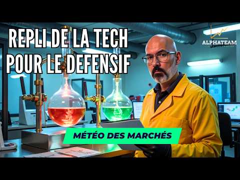 Tech en repli, Valeurs défensives en hausse - La Météo des Marchés