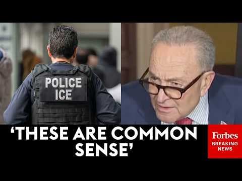 'Tying Themselves In A Total Knot': Chuck Schumer Swipes At GOP For ICE Reconciliation Funding