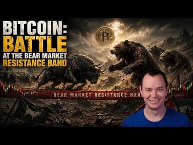 Bitcoin: Battle at the Bear Market Resistance Band